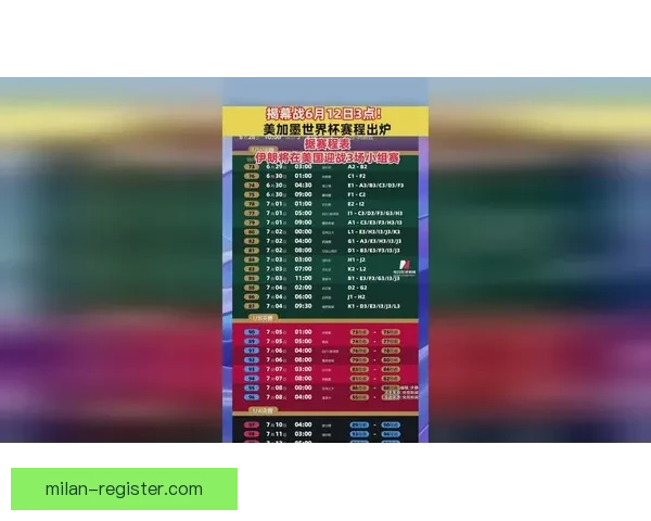 美加墨联合主办世界杯赛程与各队备战情况分析